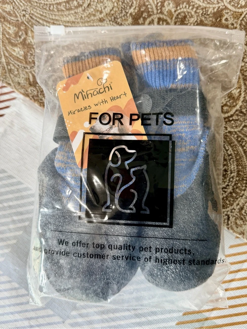 Mihachi Dog Boots Set of 4 Size XL NEW in Package